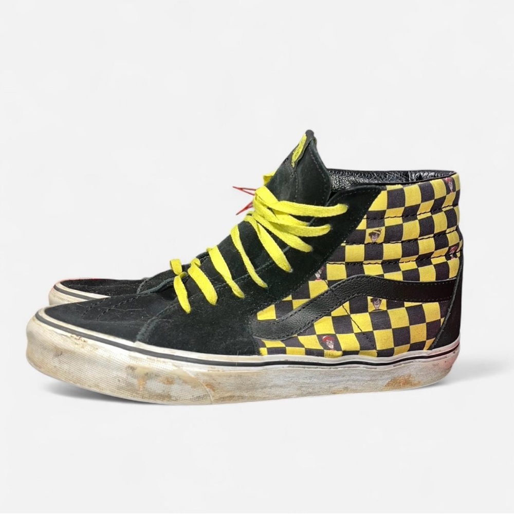 Checkered Wheres Waldo Vans
